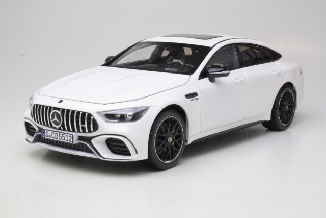 Mercedes AMG GT S 4-Matic 2019, valkoinen