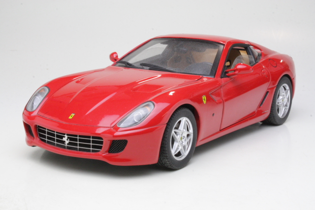 Ferrari 599 GTB Fiorano 2007, punainen