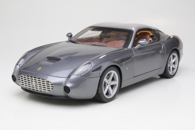 Ferrari 575 GTZ Zagato, harmaa/hopea - Sulje napsauttamalla kuva