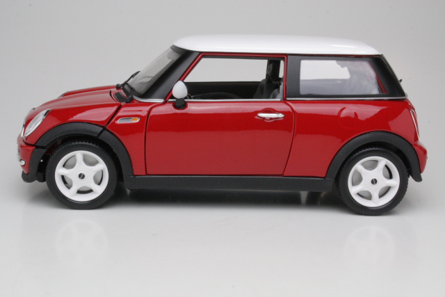 Mini Cooper 2001, red/white - Click Image to Close