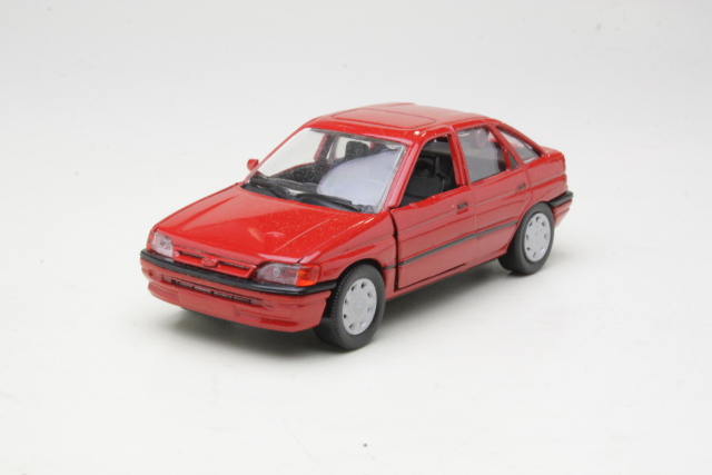 Ford Escort Mk5 1990, punainen - Sulje napsauttamalla kuva