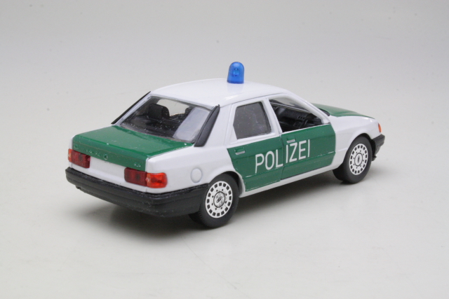 Ford Sierra "Polizei", valkoinen/vihreä - Sulje napsauttamalla kuva