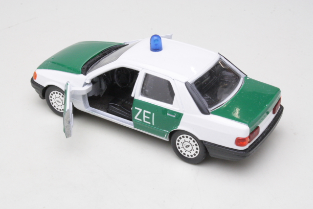 Ford Sierra "Polizei", valkoinen/vihreä - Sulje napsauttamalla kuva