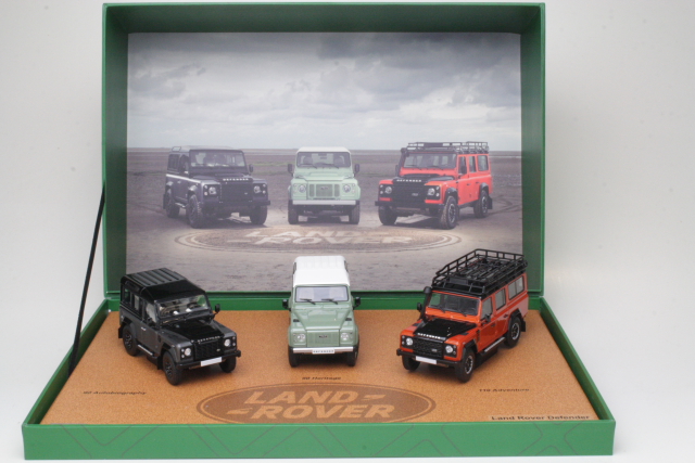 Land Rover Defender 2015 "Celebration 3 Car Set"