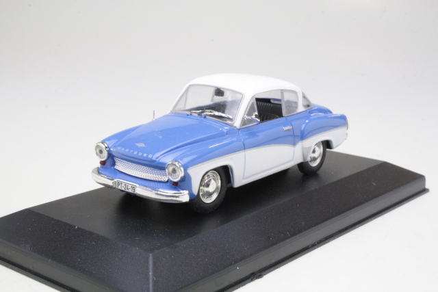 Wartburg 311 Coupe 1959, blue/white - Click Image to Close