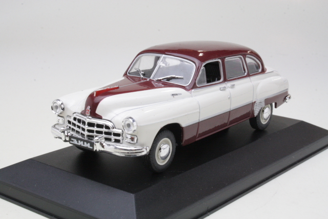 GAZ 12 ZIM 1952, burgundy/cream
