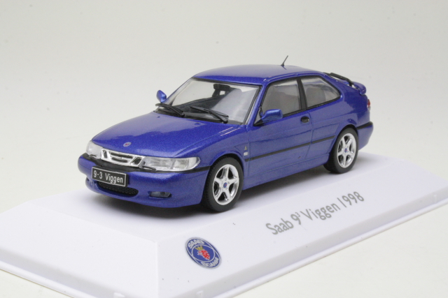 Saab 9-3 Viggen 1998, sininen - Sulje napsauttamalla kuva