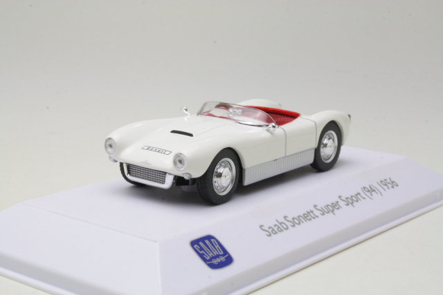 Saab Sonett Super Sport (94) 1956, white