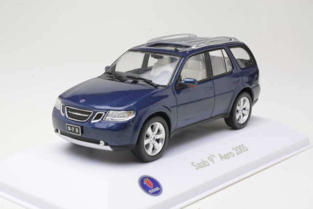 Saab 9-7X Aero 2005, sininen - Sulje napsauttamalla kuva