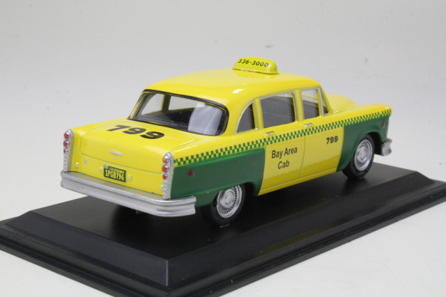 Checker A11/A12 1980, yellow/green "Taxi San Francisco"