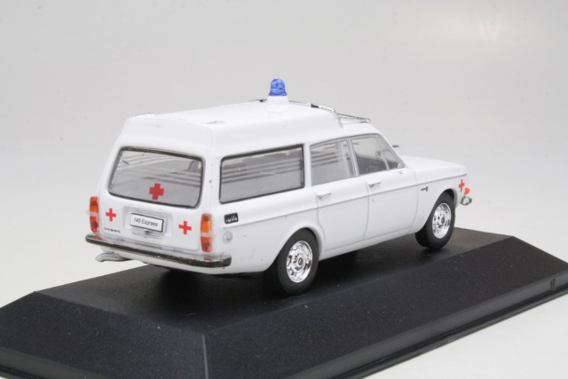 Volvo 145 Express Ambulance 1969, valkoinen - Sulje napsauttamalla kuva