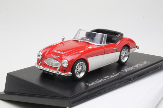 Austin Healey 3000 Mk3, punainen/valkoinen