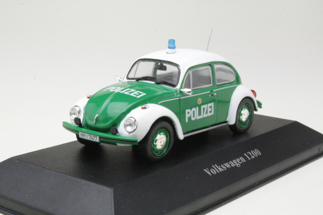 VW Kupla 1200 1977 "Polizei" - Sulje napsauttamalla kuva