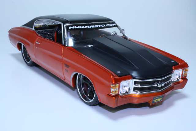 Chevrolet Chevelle SS454 1971, kuparin punainen