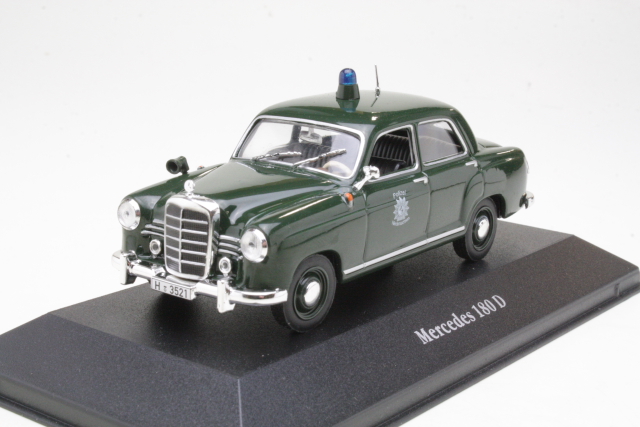 Mercedes 180D 1953 "Polizei" - Sulje napsauttamalla kuva