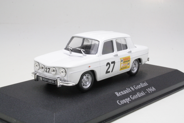 Renault 8 Gordini, Coupe Gordini 1968, no.27 - Sulje napsauttamalla kuva