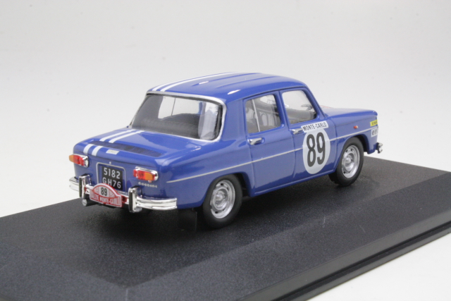 Renault 8 Gordini, Monte Carlo 1969, J-L.Therier, no.89