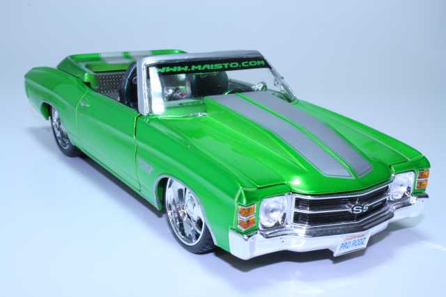 Chevrolet Chevelle SS454 Cabriolet 1971, vihreä