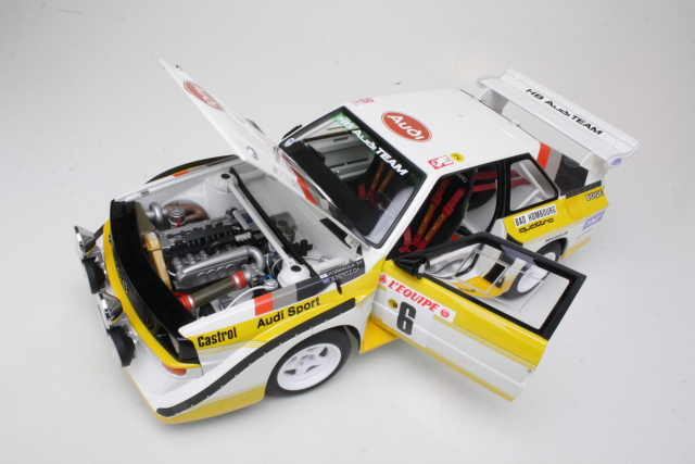 Audi Sport Quattro S1, Monte Carlo 1986, H.Mikkola, no.6