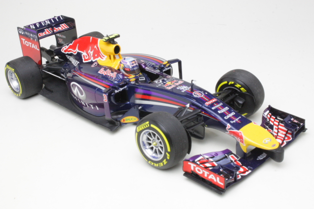 Red Bull RB10, F1 2014, D.Ricciardo, no.3 - Sulje napsauttamalla kuva