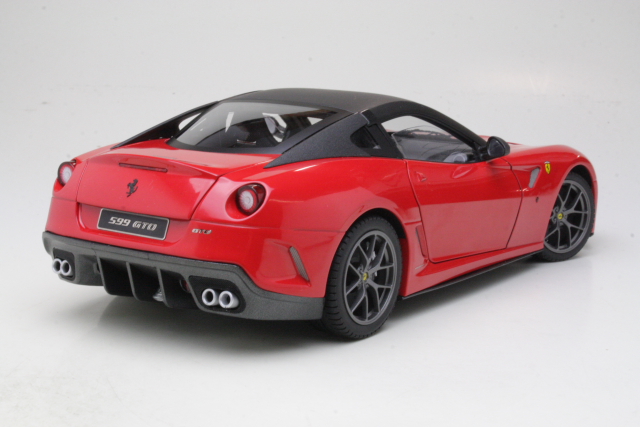 Ferrari 599 GTO 2010, red
