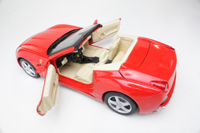 Ferrari New California Spider 2009, red