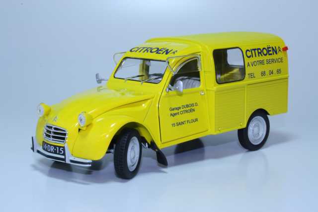 Citroen 2CV Camionette "Citroen A Votre Service", keltainen