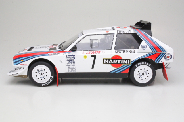 Lancia Delta S4, Monte Carlo 1986, H.Toivonen, no.7