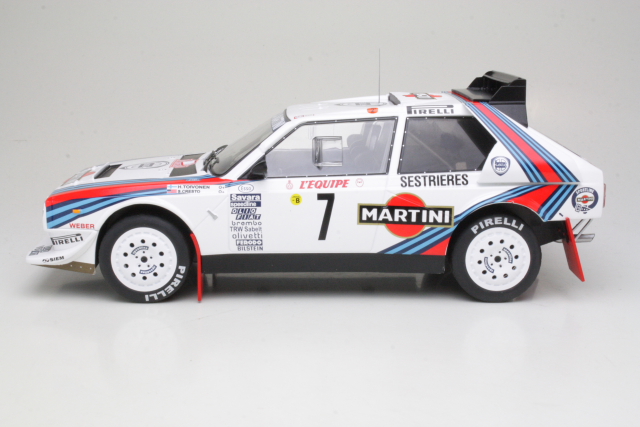 Lancia Delta S4, Monte Carlo 1986, H.Toivonen, no.7 - Sulje napsauttamalla kuva