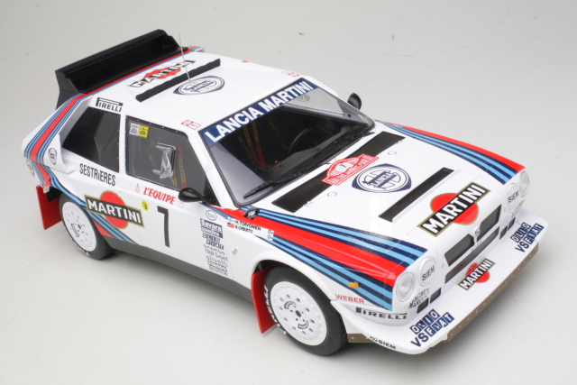 Lancia Delta S4, Monte Carlo 1986, H.Toivonen, no.7 - Sulje napsauttamalla kuva