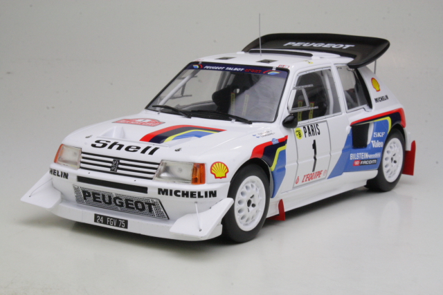 Peugeot 205 T16 E2, Monte Carlo 1986, T.Salonen, no.1
