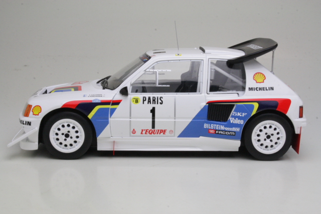 Peugeot 205 T16 E2, Monte Carlo 1986, T.Salonen, no.1 - Sulje napsauttamalla kuva