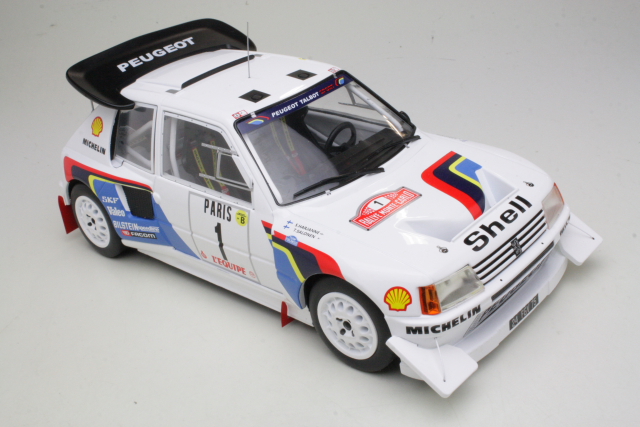 Peugeot 205 T16 E2, Monte Carlo 1986, T.Salonen, no.1