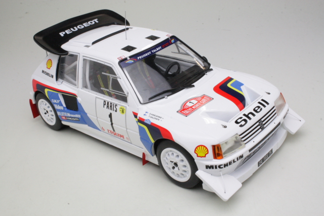 Peugeot 205 T16 E2, Monte Carlo 1986, T.Salonen, no.1 - Sulje napsauttamalla kuva