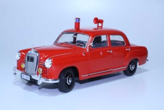 Mercedes 180 (w120) Ponton 1953, "Fire Car", red