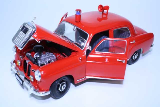 Mercedes 180 (w120) Ponton 1953, "Fire Car", red