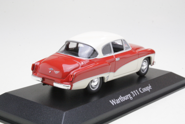 Wartburg A311 Coupe 1958, red/white - Click Image to Close