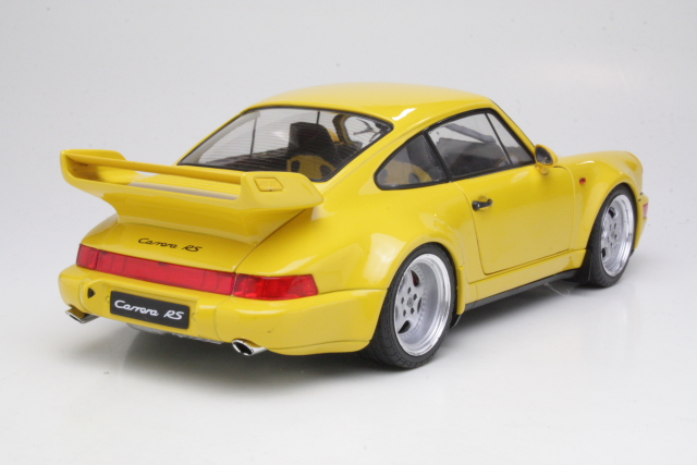 Porsche 911 (964) 3.8 Carrera RS 1990, keltainen - Sulje napsauttamalla kuva