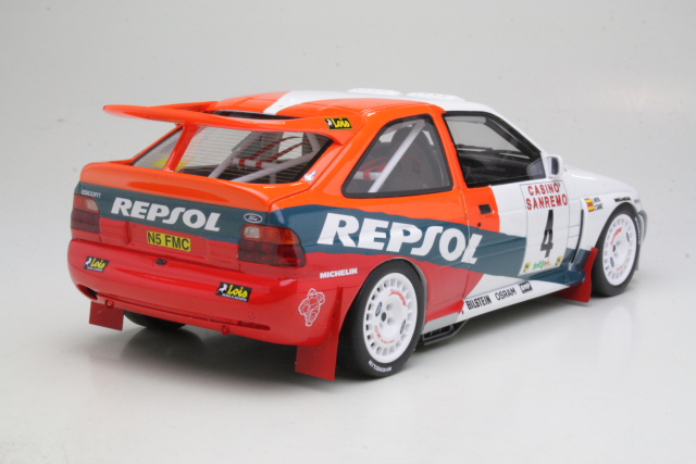 Ford Escort Cosworth Gr.A, San Remo 1996, C.Sainz, no.4
