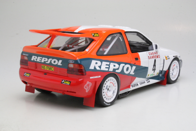 Ford Escort Cosworth Gr.A, San Remo 1996, C.Sainz, no.4 - Click Image to Close