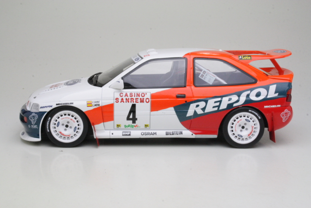 Ford Escort Cosworth Gr.A, San Remo 1996, C.Sainz, no.4 - Click Image to Close