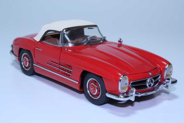 Mercedes 300SL (w198) Roadster 1960, punainen