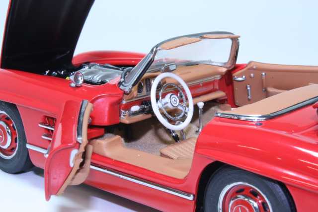 Mercedes 300SL (w198) Roadster 1960, punainen