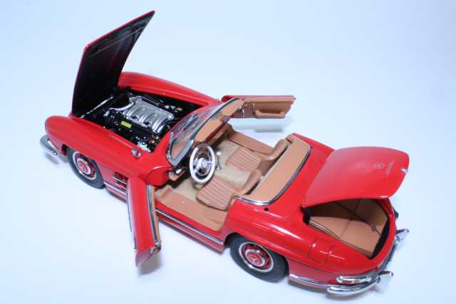 Mercedes 300SL (w198) Roadster 1960, punainen