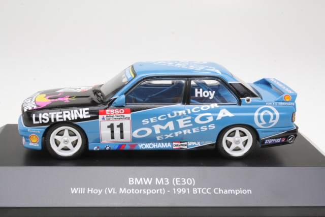 BMW M3 (e30), Champion Season BTCC 1991, W.Hoy, no.11 - Sulje napsauttamalla kuva