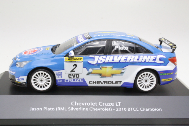 Chevrolet Cruze LT, Champion Season BTCC 2010, J.Plato, no.2 - Sulje napsauttamalla kuva