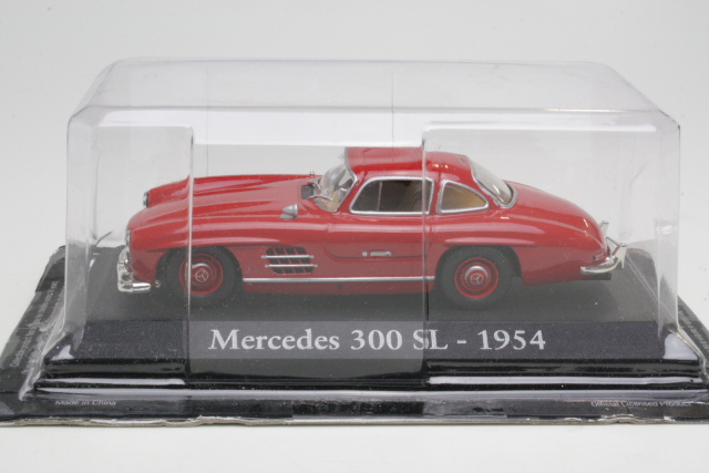 Mercedes 300SL (w198) 1954, punainen - Sulje napsauttamalla kuva