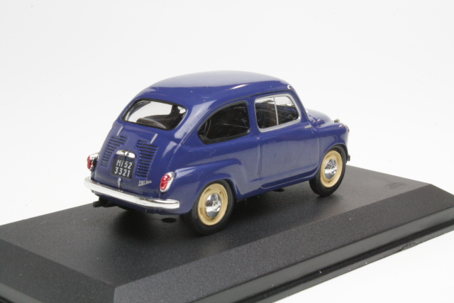 Fiat 600 1957, blue