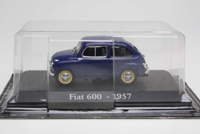 Fiat 600 1957, blue