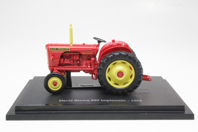 David Brown 990 Implematic 1963, red 1:43